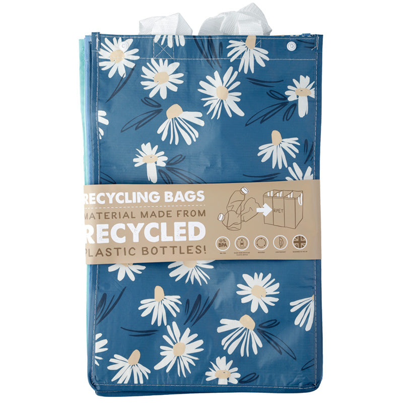 Pick of the Bunch Botanical Set of 3 Recycled RPET Household Recycling Bags