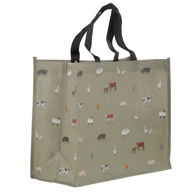Recycled RPET Reusable Shopping Bag - Willow Farm