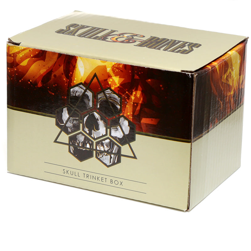 Fantasy Skull Trinket Box - Celtic Knotwork