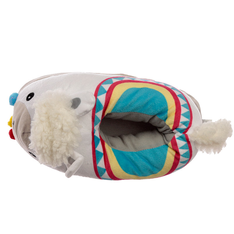 Llama Unisex One Size Pair of Plush Slippers
