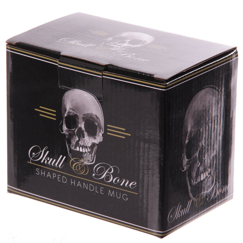 Novelty Skeleton Design Shaped Handle Mug