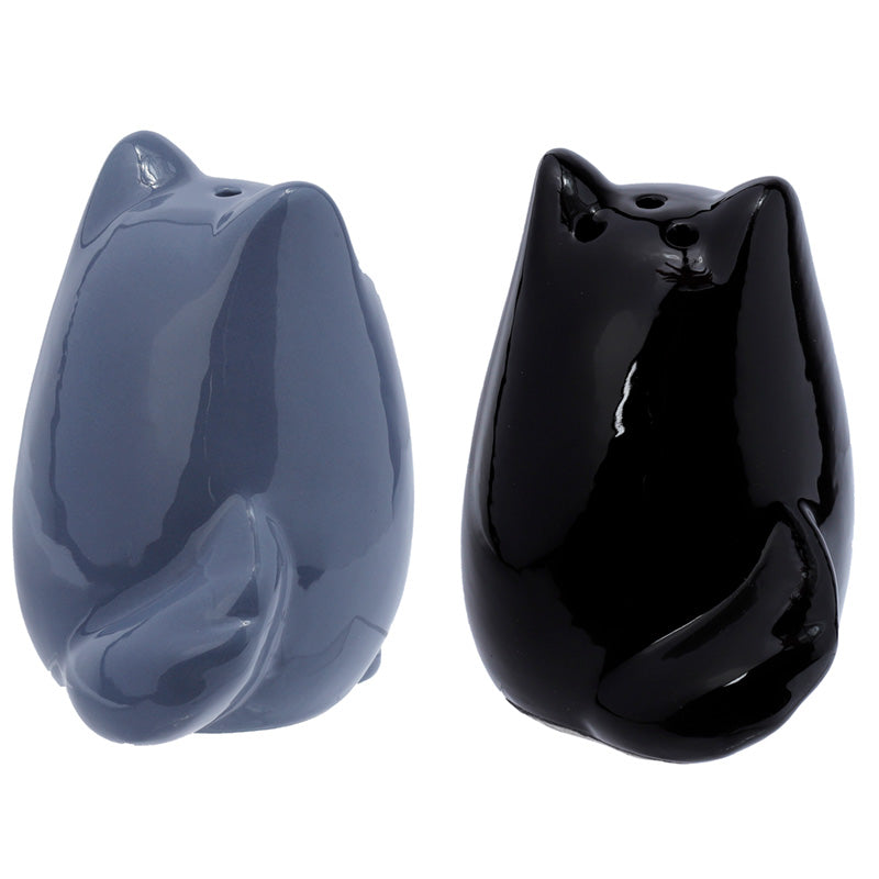 Cute Cat Design Salt and Pepper Set