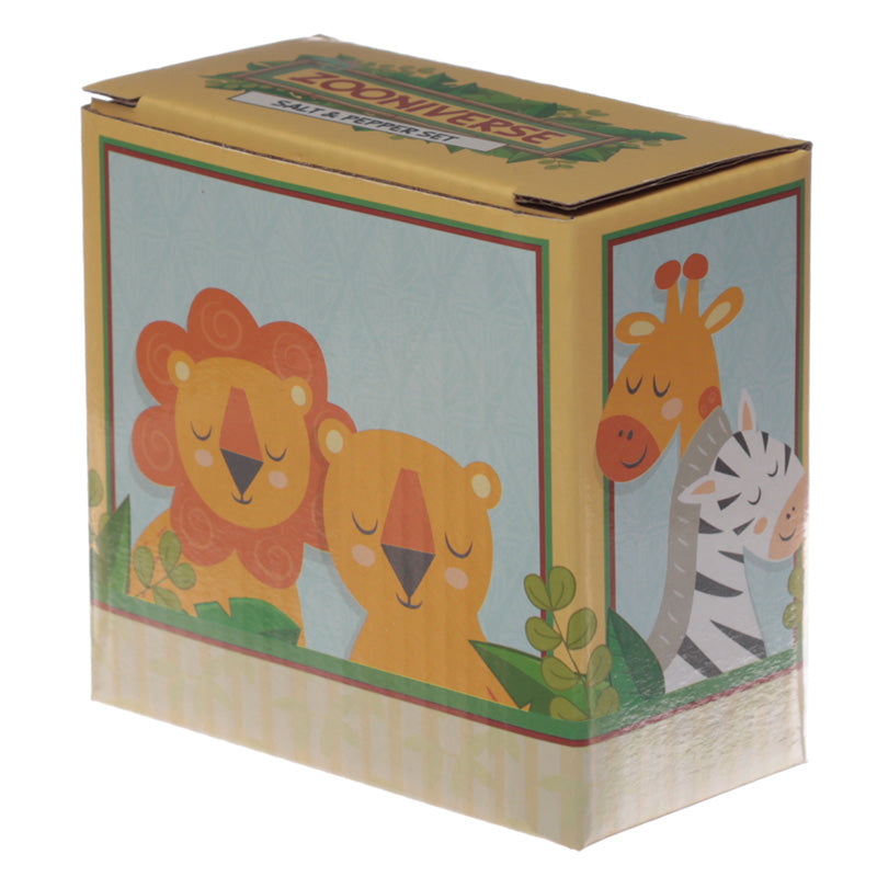 Cute Lion Design Zooniverse Salt and Pepper Set