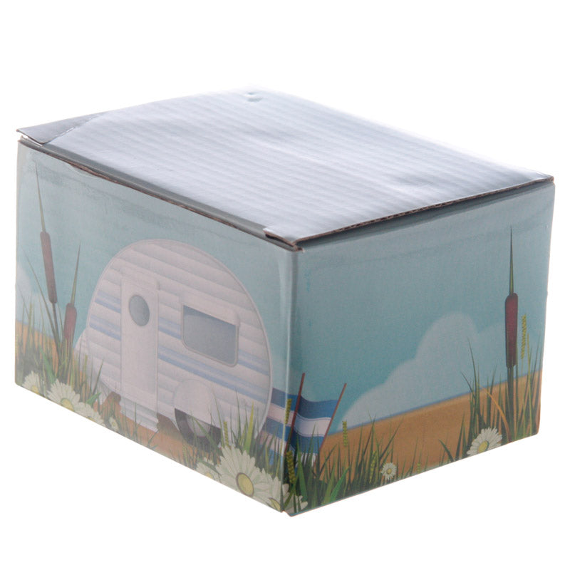 Novelty Ceramic Caravan Salt and Pepper Set