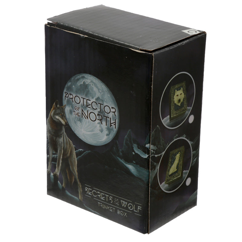 Secrets of the Wolf Protector of the North Wolf Trinket Box