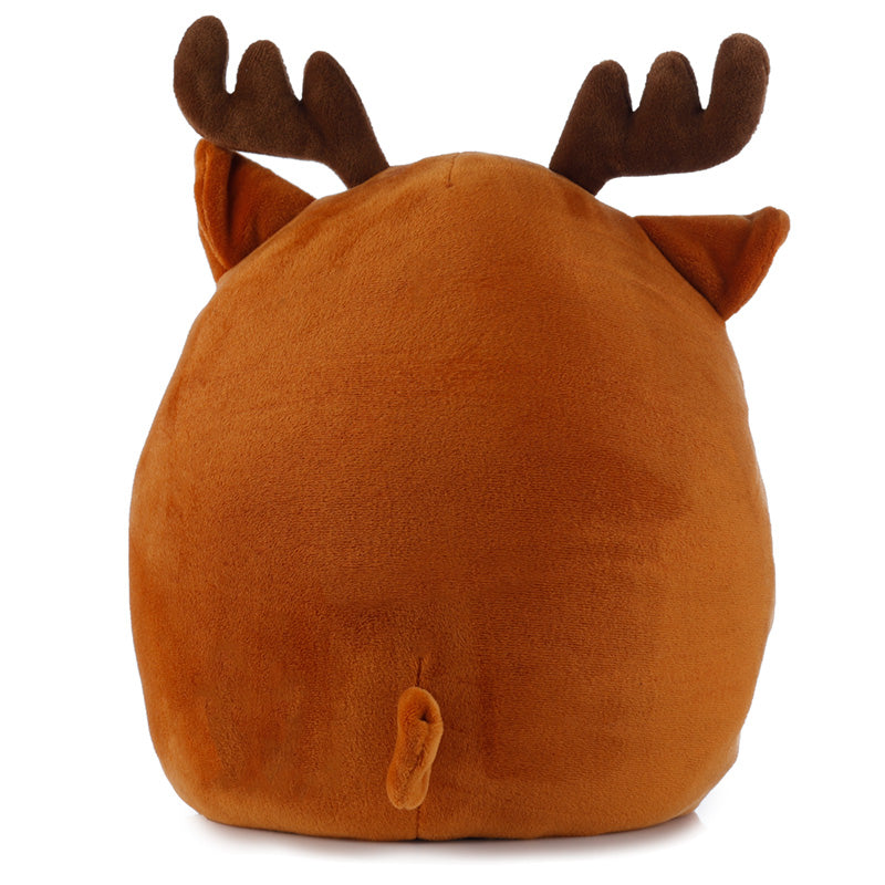 Squidglys Christmas Santa and Reindeer Reversible Adoramals Plush Toy