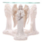 White Praying Angel Figurine Oil and Wax Burner