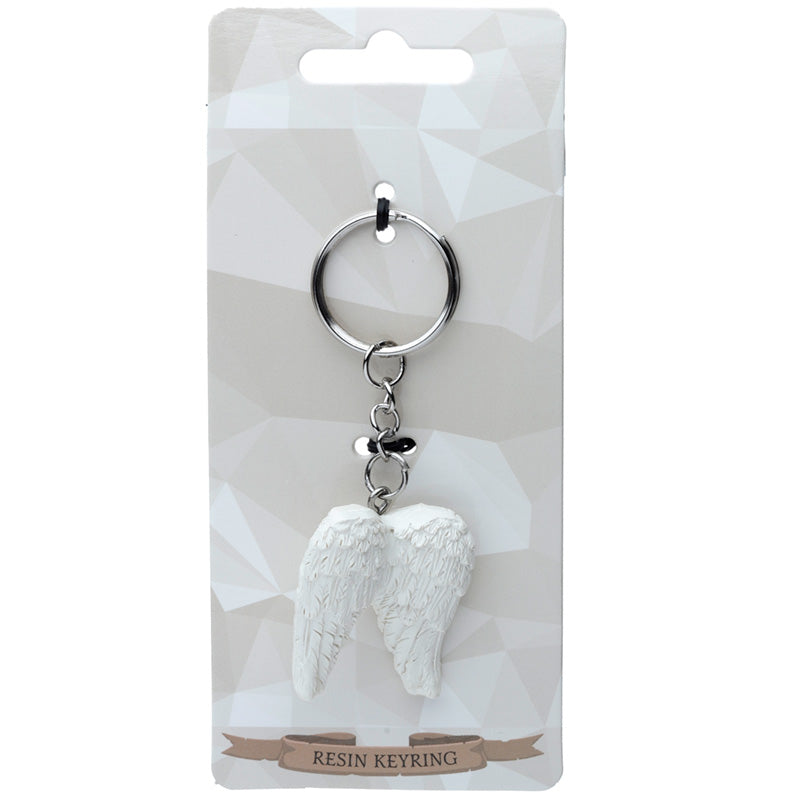 Angel Wings Keyring