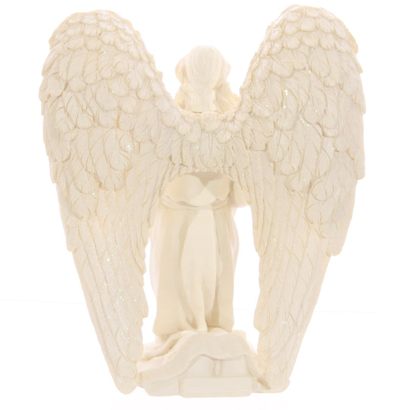 Decorative Kneeling Angel Cream Tea Light Holder