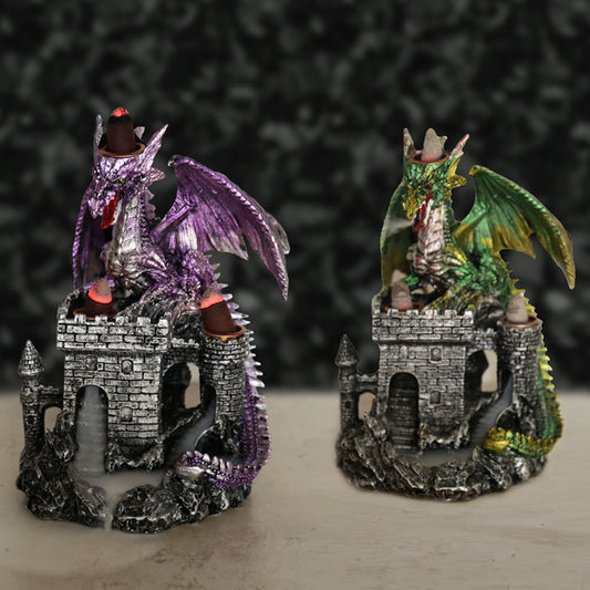 Backflow Incense Burner - Dragons Castle