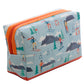 Handy PVC Make Up Toiletry Wash Bag - Peak Season Ski Design