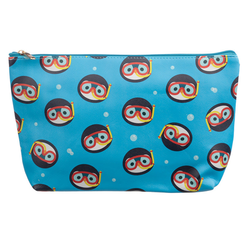 Large PVC Make Up Toiletry Wash Bag - Adoramals Penguin