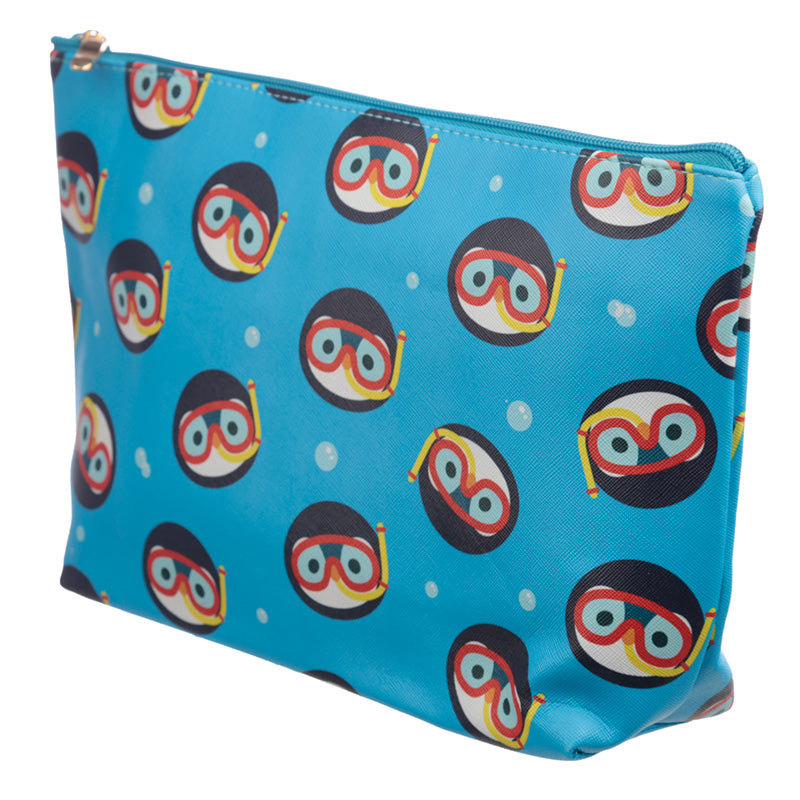 Large PVC Make Up Toiletry Wash Bag - Adoramals Penguin