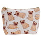 Handy PVC Make Up Toiletry Wash Bag - Mopps Pug