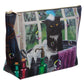 Lisa Parker Bath Time Cat Large PVC Toiletry Makeup Wash Bag