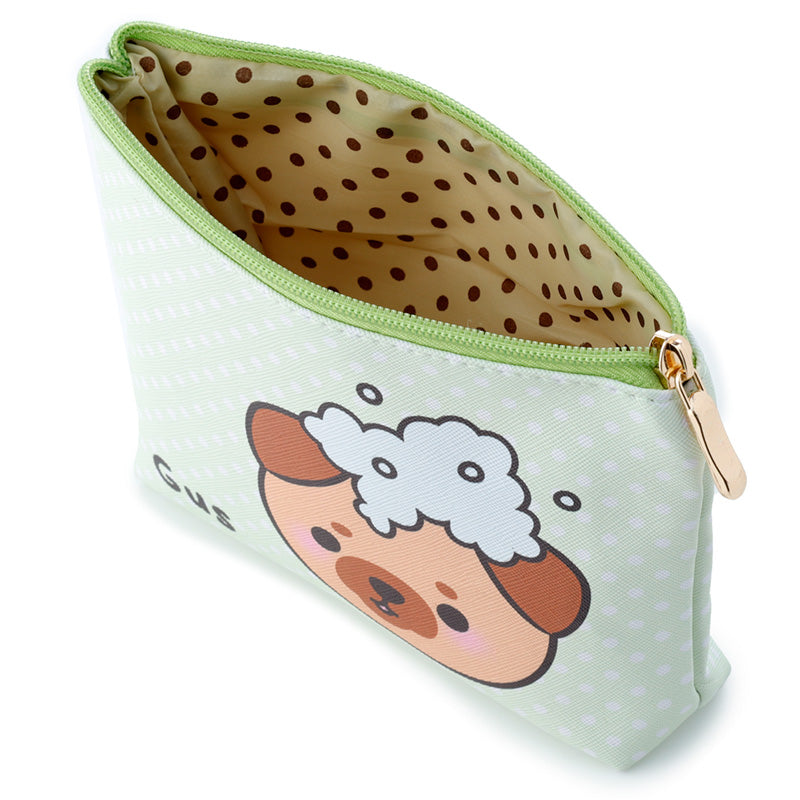 Adoramals Gus the Pug Small PVC Toiletry Makeup Wash Bag