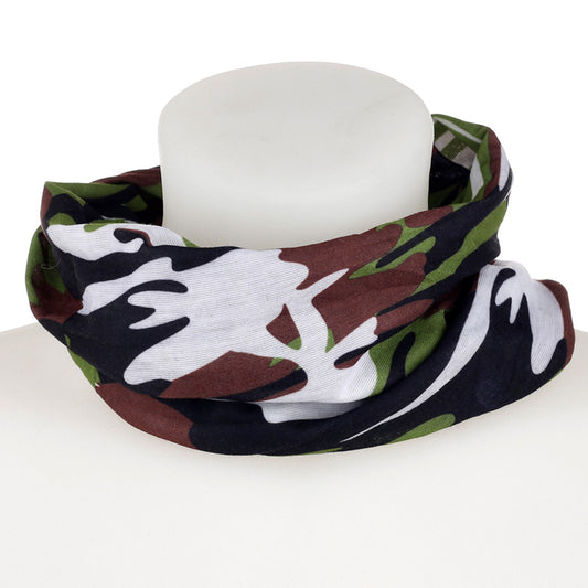 Neck Warmer Tube Scarf - Camouflage