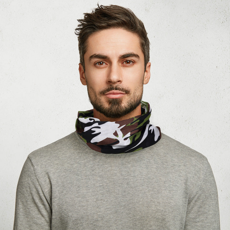 Neck Warmer Tube Scarf - Camouflage