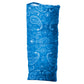 Neck Warmer Tube Scarf - Blue Patterned