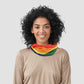 Neck Warmer Tube Scarf - Rainbow