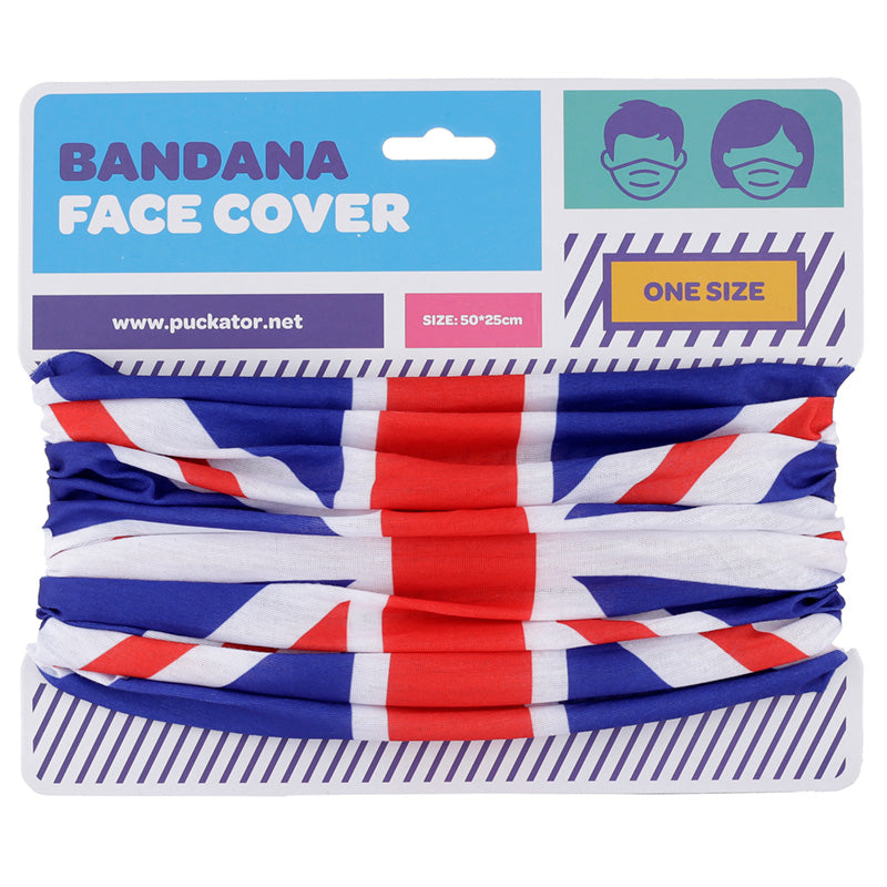 Neck Warmer Tube Scarf - Union Jack Flag