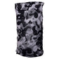 Neck Warmer Tube Scarf - Grey Camouflage