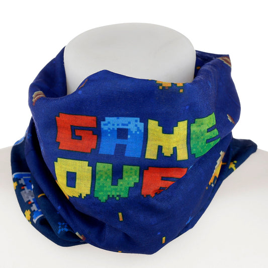 Neck Warmer Tube Scarf - Game Over