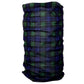 Neck Warmer Tube Scarf - Green Tartan