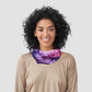 Neck Warmer Tube Scarf - Star Gazing Starry Night