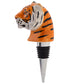 Novelty Ceramic Bottle Stopper - Big Cat Spots  and  Stripes