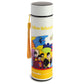 Reusable Stainless Steel Hot  and  Cold Insulated Drinks Bottle Digital Thermometer - Yellow Submarine