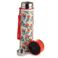 Reusable Stainless Steel Hot  and  Cold Insulated Drinks Bottle Digital Thermometer - Peony Pick of the Bunch