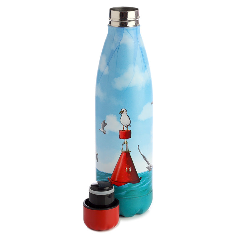 Reusable Stainless Steel Insulated Drinks Bottle 500ml - Seagull