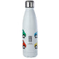 Reusable Stainless Steel Insulated Drinks Bottle 500ml - Retro Fiat 500