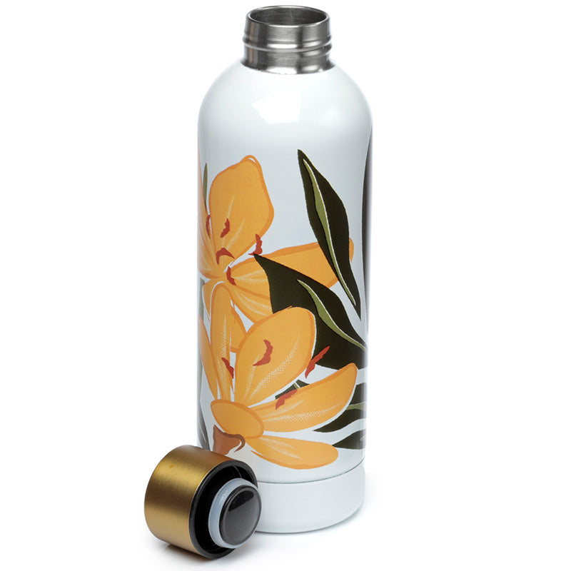 Reusable Stainless Steel Insulated Drinks Bottle 530ml - Florens Hesperantha