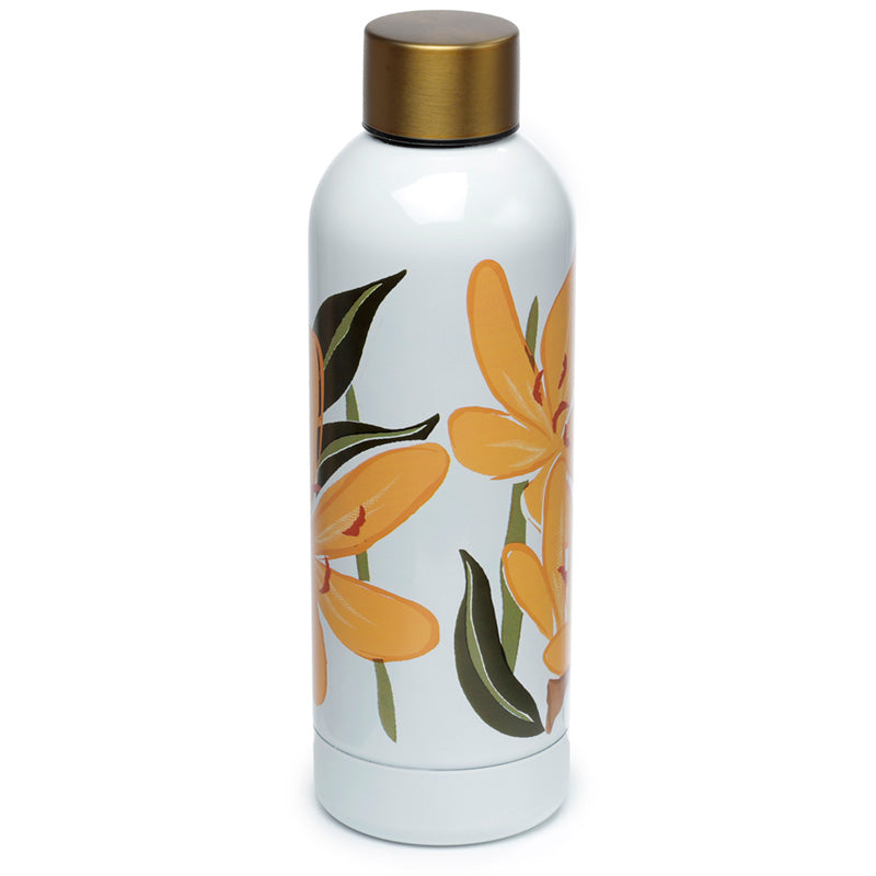 Reusable Stainless Steel Insulated Drinks Bottle 530ml - Florens Hesperantha