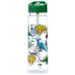 Reusable Dinosauria Shatterproof Ecozen 550ml Water Bottle with Flip Straw