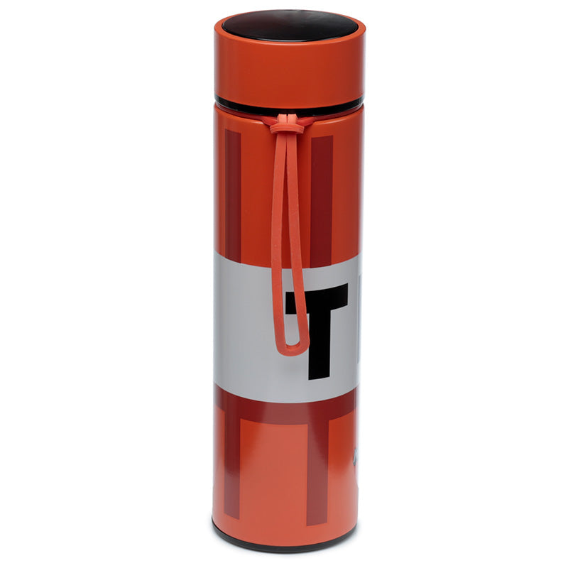 Reusable Stainless Steel Hot  and  Cold Insulated Drinks Bottle Digital Thermometer - Minecraft TNT