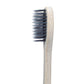 Eco-Friendly Bamboo Toothbrush with Soft Charcoal  and  BPA Free Plastic Bristles