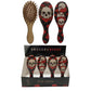 100% Bamboo Hair Brush - Skulls and Roses