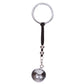 Spiritual Buddha Metal Ball Keyring