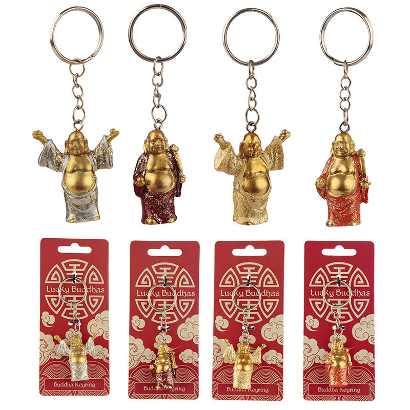 Fun Collectable Lucky Buddha Keyring