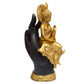 Decorative Thai Buddha Figurine - Gold Sitting in a Hand