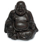 Decorative Ornament - Peace of the East Wood Effect Mini Chinese Laughing Buddha