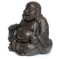 Decorative Ornament - Peace of the East Wood Effect Mini Chinese Laughing Buddha