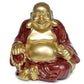 Decorative Ornament - Mini Lucky Glitter Chinese Laughing Buddha 8cm