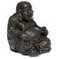 Decorative Ornament - Peace of the East Wood Effect Chinese Laughing Buddha