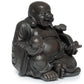 Decorative Ornament - Peace of the East Wood Effect Chinese Laughing Buddha