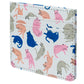 Contactless Protection Fabric Card Holder Wallet - Cat's Life