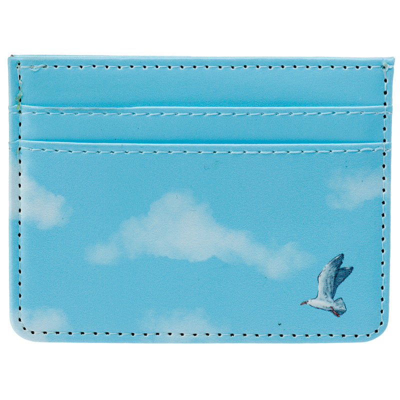 Contactless Protection Fabric Card Holder Wallet - Seagull Buoy